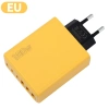Bộ sạc 6 cổng USB-A/USB-C 120W QC3.0 Siêu nhanh - USB-C sang Type‑C, du lịch EU US UK, giá 47.740₫ 10