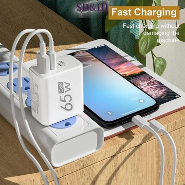 Bộ sạc 65W USB-C PD cho Huawei, Tablet Pad - Chuyển đổi nguồn du lịch, giá 51.400₫ 3