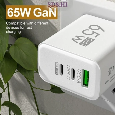 Bộ sạc 65W USB-C PD cho Huawei, Tablet Pad - Chuyển đổi nguồn du lịch, giá 51.400₫ 4