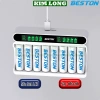 Bộ sạc BESTON C9.023L/C9.024L, Pin AA 3.300mAh & AAA 1.300mAh 1.2V - Giá 59.000₫ 6