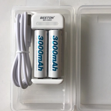Bộ sạc chậm Beston C8.001 AA AAA 1.2V - Dùng cho micro không dây, đồ chơi, đồng hồ, điều khiển - Giá chỉ 33.250₫ 10