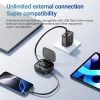 Bộ sạc du lịch đa năng ACEFAST J3 kèm cáp dữ liệu rút gọn, sạc nhanh, giá chỉ 219.500₫ 5