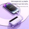 Bộ sạc mini du lịch 10.000-20.000mAh có dây, sạc nhiều thiết bị, giá ưu đãi 185k 3