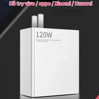 Bộ sạc nhanh 120W đa năng cho Xiaomi, Huawei, Samsung, iPad, Realme, OPPO, OnePlus - Giá chỉ 249.999 VND 6