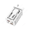 Bộ sạc nhanh 200W GaN 4 cổng 2USB+2Type‑C, đầu sạc EU/US/UK, du lịch đa năng 9