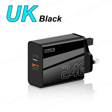 Bộ sạc nhanh 240W QC3.0 PD GaN đa cổng EU/US/UK - Sạc du lịch, sạc tường cho điện thoại, máy tính bảng, giá chỉ 128.160₫