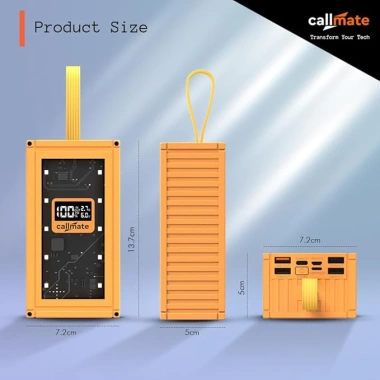 Bộ Sạc Nhanh 30.000mAh 2 Cổng PD+QC 120W - Dung Lượng Lớn, An Toàn, Tiện Lợi 3