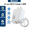 Bộ Sạc Nhanh 30W 2 Cổng USB-A + Type-C Hỗ Trợ PD, Tương Thích iOS & Android - Giá 137.400₫ 8
