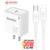 Bộ sạc nhanh 30W Basefast cho iPhone 11‑14, chống quá tải nhiệt, chỉ 199.000₫ 4