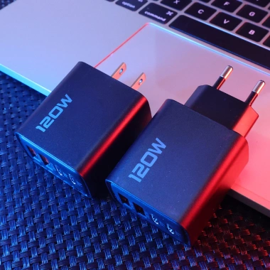 Bộ sạc nhanh 4 cổng USB TypeC 120W EU/US/UK - An toàn, đa năng, phù hợp du lịch điện thoại 4 Bộ sạc nhanh 4 cổng USB TypeC 120W EU/US/UK - An toàn, đa năng, phù hợp du lịch điện thoại 4