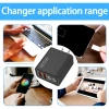 Bộ sạc nhanh 4 cổng USB TypeC 120W EU/US/UK - An toàn, đa năng, phù hợp du lịch điện thoại 8