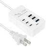 Bộ sạc nhanh 6 cổng 35W USB EU/US - Sạc nhanh điện thoại văn phòng, nhà, trường du lịch 10