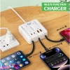 Bộ sạc nhanh 7in1 PD66W 2 USB + 2 Type-C, 3 cáp tự ngắt, sạc cho điện thoại và tablet, giá 145.000₫ 5