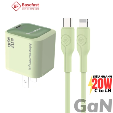Bộ sạc nhanh Basefast 27W siêu bền, chống gãy gập cho iPhone XS Max‑14 20W/30W 2 Bộ sạc nhanh Basefast 27W siêu bền, chống gãy gập cho iPhone XS Max‑14 20W/30W 2