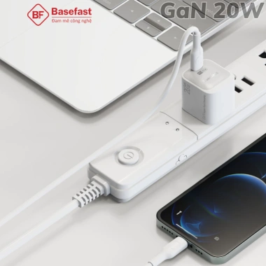 Bộ sạc nhanh Basefast 27W siêu bền, chống gãy gập cho iPhone XS Max‑14 20W/30W 9 Bộ sạc nhanh Basefast 27W siêu bền, chống gãy gập cho iPhone XS Max‑14 20W/30W 9