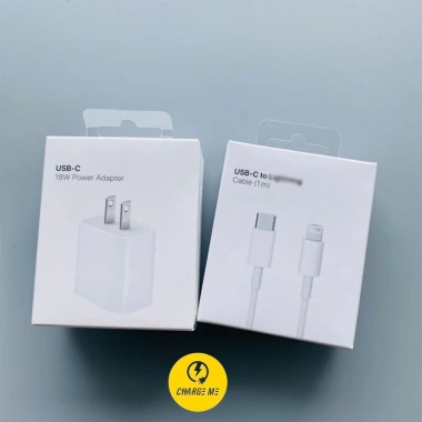 Bộ sạc nhanh Charge Me PD 20W cho iPhone 7-14, chống cháy nổ, BH 6 tháng, 1 đổi 1