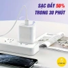 Bộ sạc nhanh Charge Me PD 20W cho iPhone 7-14, chống cháy nổ, BH 6 tháng, 1 đổi 1 8