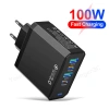 Bộ sạc nhanh đa cổng 100W 2USB+2PD 4 trong 1, hỗ trợ iOS, Micro Type-C, du lịch - Giá chỉ 208.128 đ 3