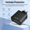 Bộ sạc nhanh đa cổng 100W 2USB+2PD 4 trong 1, hỗ trợ iOS, Micro Type-C, du lịch - Giá chỉ 208.128 đ 5