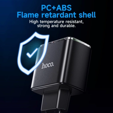 Bộ sạc nhanh HOCO CS42A PD30W Type-C cổng kép QC 3.0 EU Plug - iPhone 11/12/Pro Max, Xiaomi, Samsung, giá 198.000đ 5 Bộ sạc nhanh HOCO CS42A PD30W Type-C cổng kép QC 3.0 EU Plug - iPhone 11/12/Pro Max, Xiaomi, Samsung, giá 198.000đ 5