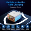Bộ sạc nhanh HOCO CS42A PD30W Type-C cổng kép QC 3.0 EU Plug - iPhone 11/12/Pro Max, Xiaomi, Samsung, giá 198.000đ 6