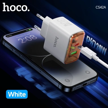 Bộ sạc nhanh HOCO CS42A PD30W Type-C cổng kép QC 3.0 EU Plug - iPhone 11/12/Pro Max, Xiaomi, Samsung, giá 198.000đ 9 Bộ sạc nhanh HOCO CS42A PD30W Type-C cổng kép QC 3.0 EU Plug - iPhone 11/12/Pro Max, Xiaomi, Samsung, giá 198.000đ 9