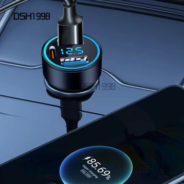 Bộ sạc nhanh ô tô HongQi 160W – Màn hình điện áp kỹ thuật số, đèn xung quanh phát sáng, giá ưu đãi 87.999 ₫ 3 Bộ sạc nhanh ô tô HongQi 160W – Màn hình điện áp kỹ thuật số, đèn xung quanh phát sáng, giá ưu đãi 87.999 ₫ 3