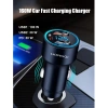 Bộ sạc nhanh ô tô HongQi 160W – Màn hình điện áp kỹ thuật số, đèn xung quanh phát sáng, giá ưu đãi 87.999 ₫ 9
