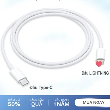 Bộ sạc nhanh PD 20W chân tròn iPhone 6‑14, an toàn, không nóng máy, 139.000 VND 6