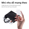 Bộ sạc nhanh PD 30W cho iPhone 15/16, cáp dệt dù Type-C to Type-C, không nóng máy 7