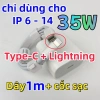 Bộ sạc nhanh PD 35W cho iPhone 13/12/11, đa mẫu iPhone, bảo hành 1 đổi mới 1 3