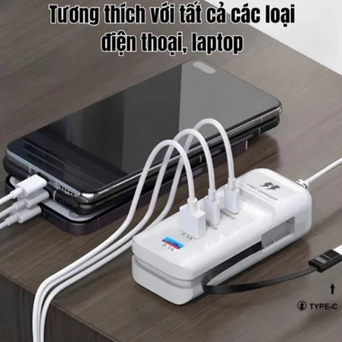 Bộ Sạc Nhanh PD 66W Tự Ngắt Khi Sạc Đầy, Sạc 5 Thiết Bị Cùng Lúc, Giá 75.741₫ 2 Bộ Sạc Nhanh PD 66W Tự Ngắt Khi Sạc Đầy, Sạc 5 Thiết Bị Cùng Lúc, Giá 75.741₫ 2