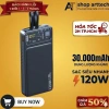 Bộ sạc nhanh PD20W/100W 3 đầu ra 2 đầu vào, đèn LED hiển thị, chỉ 379.000₫