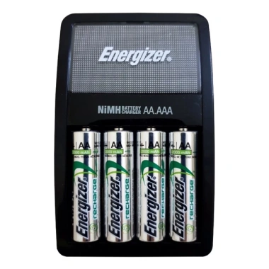 Bộ sạc nhanh tự ngắt Energizer CHVCM4 kèm 4 pin AA 2.000mAh hộp bảo quản 155.000đ 2