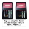 Bộ sạc nhanh tự ngắt Energizer CHVCM4 kèm 4 pin AA 2.000mAh hộp bảo quản 155.000đ 4