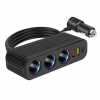 Bộ sạc ô tô 3 trong 1 USB sạc nhanh đa chức năng – Giá ưu đãi 82.500₫ 9