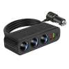Bộ sạc ô tô 3 trong 1 USB sạc nhanh đa chức năng – Giá ưu đãi 82.500₫ 10