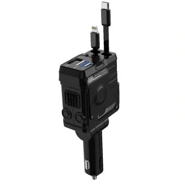 Bộ sạc ô tô 4 trong 1 120W Siêu nhanh 4 cổng QC3.0 - Bật lửa, giảm còn 150.500₫ 10