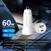 Bộ sạc ô tô 60W - Sạc nhanh chip, tương thích điện thoại & máy tính bảng 2