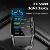 Bộ sạc ô tô 7 trong 1 USB Type-C sạc nhanh 120W, có cáp và đèn LED, 206.800 VND 3