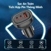 Bộ sạc ô tô 75W ANRMESUN 3 cổng USB Type-C PD QC3.0, sạc nhanh 12-24V, an toàn cho Samsung và iPhone – chỉ 67.000đ 5