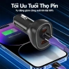 Bộ sạc ô tô 75W ANRMESUN 3 cổng USB Type-C PD QC3.0, sạc nhanh 12-24V, an toàn cho Samsung và iPhone – chỉ 67.000đ 7
