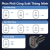Bộ sạc ô tô 75W ANRMESUN 3 cổng USB Type-C PD QC3.0, sạc nhanh 12-24V, an toàn cho Samsung và iPhone – chỉ 67.000đ 8