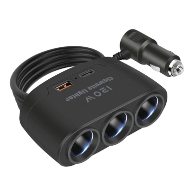 Bộ sạc ô tô đa chức năng 120W - Sạc nhanh USB và PD 12V/24V, Giá chỉ 151.444₫ 3