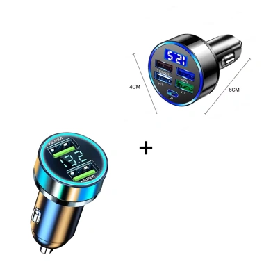 Bộ sạc ô tô USB C Type C 8 cổng siêu nhanh, phát hiện điện áp, hiển thị kỹ thuật số - Giá chỉ 83.600 VND 9 Bộ sạc ô tô USB C Type C 8 cổng siêu nhanh, phát hiện điện áp, hiển thị kỹ thuật số - Giá chỉ 83.600 VND 9