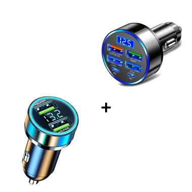 Bộ sạc ô tô USB C Type C 8 cổng siêu nhanh, phát hiện điện áp, hiển thị kỹ thuật số - Giá chỉ 83.600 VND 10 Bộ sạc ô tô USB C Type C 8 cổng siêu nhanh, phát hiện điện áp, hiển thị kỹ thuật số - Giá chỉ 83.600 VND 10