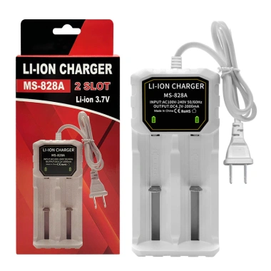Bộ sạc Pin 18.650 tự ngắt khi đầy - Sạc nhanh, an toàn cho Pin Lithium dung lượng 6 Bộ sạc Pin 18.650 tự ngắt khi đầy - Sạc nhanh, an toàn cho Pin Lithium dung lượng 6