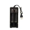 Bộ sạc pin 2-4 khe USB tích hợp, phù hợp micro, đồ chơi, đồng hồ, máy ảnh - Giá 60.000₫