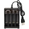 Bộ sạc pin 2-4 khe USB tích hợp, phù hợp micro, đồ chơi, đồng hồ, máy ảnh - Giá 60.000₫ 2