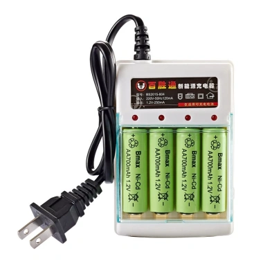 Bộ sạc pin 4 khe AA/AAA 1.2V-1.5V chính hãng - Giá ưu đãi 138.550₫ 7